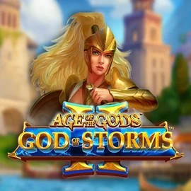 Age Of The Gods: God Of Storms 2 game by Playtech – logo hosted on Thorfortune Casino