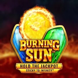 Burning Sun slot logo by Wazdan at Thorfortune CasinoBurning Sun