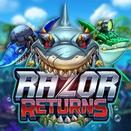 Razor Returns logo by Push Gaming at Thorfortune CasinoRazor Returns